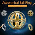 thumbnail image 2 of Astronomical Finger  Foldable Sphere Ball  Cosmic Finger  for Couple Lover Silver 9, 2 of 4