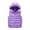 Purple, variant on Girls Puffer jackets Child Kids Toddler Baby Boys Girls Sleeveless Winter Solid Coats Hooded Jacket Vest Outer Outwear Outfits Clothes 10 Years-12 Years