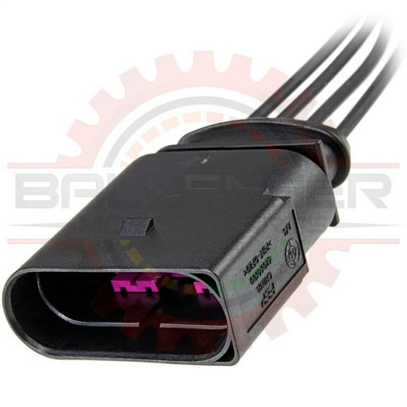 Ballenger Motorsports - 4 Way Receptacle Connector Pigtail Compatible with Bosch Coils & Sensors, 2.8mm
