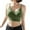 Green, variant on Sngxgn Women's Tummy Control Scoop Neck Camisole Tops for Women Seamless Tank Top(Yellow,One Size)