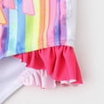 thumbnail image 6 of My Little Pony Toddler Girls Swimsuit Graphic One Piece Ruffle Swimwear One Shoulder Bathing Suit Sizes 5-6Y, 6 of 8