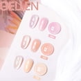 thumbnail image 3 of Gellen Gel Nail Polish, 6×8ml Natural 4 Effects Cat Eye & Blooming & Shimmer & Nude Gel Polish Set with Magnet, Soak off Nail Gel Kit At Home Salon Use, Orange Yellow Pink Series, 3 of 9