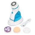 thumbnail image 2 of Cepillo De Limpieza Facial Masaje Por Vibración Promueve La Circulación Cepillo Eléctrico Para Lavado De Cara Con 3 Cabezales Dispositivos De Cepillos De Limpieza Facial, 2 of 7