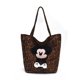 thumbnail image 1 of Niche-Bolso de lona con estampado de leopardo, bolso de viaje portátil perezoso de gran capacidad, con un solo hombro, Mickey, novedad de 2025, 1 of 5