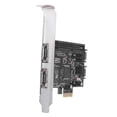 thumbnail image 1 of Jinnoda PCI-E PCIe to 2 Ports SATA IDE eSATA Expansion RAID Controller Cards JMB363, 1 of 9