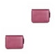 thumbnail image 1 of Monedero corto Minnieouse para hombre con cremallera tarjetero Rfid piel de vaca Púrpura 2Conjunto, 1 of 6