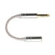 thumbnail image 4 of Cable adaptador de audio, cable adaptador de audio macho a hembra, cable de audio, línea de conexión de audio, uso conveniente, 4 of 12