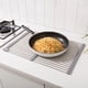 thumbnail image 4 of Estante de secado de platos enrolladas sobre fregadero, cubierta de fregadero, accesorios para fregadero de cocina, organizador multiusos plegable, 4 of 5