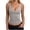 Gray, variant on Womens Undershirts Soft Lightweight Deep V Neck Stretch Sleeveless Workout Casual Tank Tops Women Clothing Gray XL