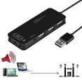 thumbnail image 2 of Hevirgo External 7.1 Channel Sound Card, USB2.0 Hub Audio Adapter (New) 1 Count, 1 Pack, 2 of 10