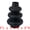 Black, variant on Unique Bargains Ceramic Modern Ripple Textured Decorative Vase White 4.7"L x 4.7"W x 6"H