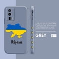 thumbnail image 3 of Funda para Redmi K60E K50 K40S K40 K30 K20 10C 9 8A 8 10 Pro 4G 5G Color Simple funda de silicona líquida bandera de Ucrania Insignia, 3 of 5
