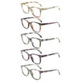 thumbnail image 6 of JOSCHOO 5 Pack Reading Glasses for Women Blue Light Blocking Spring Hinge Ladies Eyeglasses, 6 of 8