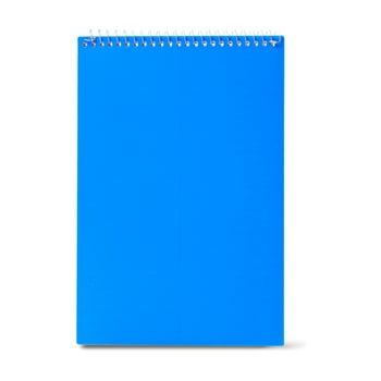 Pen + Gear Gregg Ruled Poly Steno Pad , 80 Sheets, 6" x 9", Blue