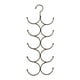 thumbnail image 1 of Percha para bufandas, ranuras para guardar cinturones, ganchos de sujeción, accesorios de armario de varias capas para bronce, 1 of 9