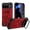 Red, variant on for Google Pixel 9 / 9 Pro Armor Case with Camera Cover Stand, Shockproof Protection Support Magnetic Wireless Charger Rugged Cover for Google Pixel 9 / 9 Pro, Support Car Magnetic Holder - Red