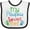White and Black, variant on Inktastic My Pawpaw Loves Me Boys or Girls Baby Bib