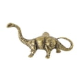 thumbnail image 1 of Manija de puerta de latón Soledad forma de dinosaurio pequeño para cajones de armario, 1 of 10