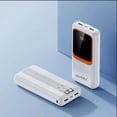 thumbnail image 1 of Power Bank Moreka K089 20000 mAh 74W cable tipo C y tipo IP, 1 of 7