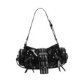 thumbnail image 3 of Bolso de hombro retro de lujo para mujer, pequeño, para fiestas, viajes y desplazamientos diarios., 3 of 7