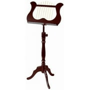 Stageline MS60MA-U Wood Lyra Music Stand, Mahogany