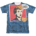 thumbnail image 1 of I Love Lucy - Omg - Short Sleeve Shirt - XX-Large, 1 of 2