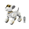 thumbnail image 1 of Juguete de perro robot de control perfecl Mascota para niños pequeños Dorado, 1 of 8