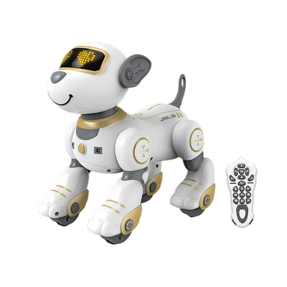 Cute Smart Robot Dog Toys Programable Juego Interactivo Control Remoto Electrónico Dorado CUTICAT cachorro robot