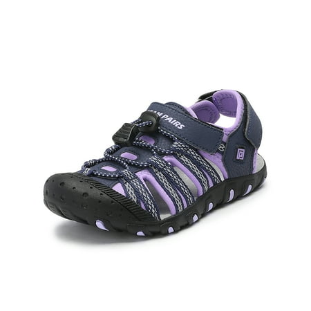 

Dream Pairs Boys Girls Summer Athletic Sandals Kids Beach Walking Sandals 171111-K PURPLE Size 8 toddler