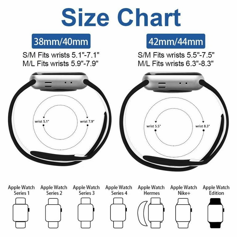 iGK Compatible for Apple Watch Band 38mm 40mm 42mm 44mm Wristbands