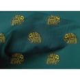 thumbnail image 4 of oneOone Cotton Poplin Fabric Elephant Block Print Fabric By Yard 56 Inch Wide, 4 of 4