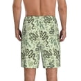 thumbnail image 2 of Yiaed Green Snake for Men's Soft Sleep Pajama Short Lounging Pajama Shorts-4X-Large, 2 of 8
