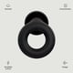 thumbnail image 2 of Ring Silent Earplugs For Noise Cancellation - Ultra Soft Reusable Hearing Protectors, Black, With 2 Pairs Earplugs Standard Fit, 2 of 5