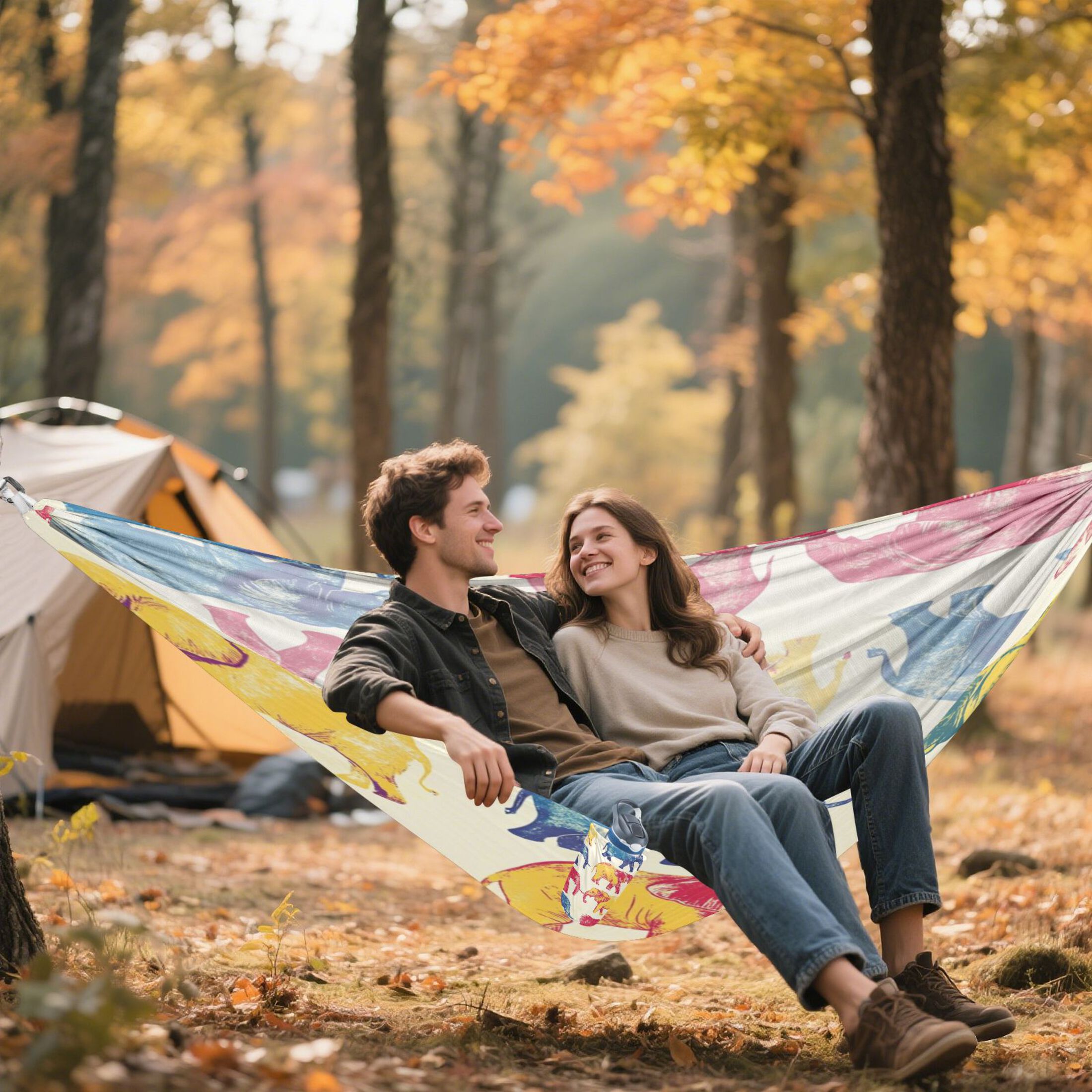 Hammock Camping Hammock Nylon Portable Hammock Travel Camping Hammock Beautiful Elephant