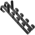 thumbnail image 3 of 2Pcs Over The Door Hook Door Back Hook Punch Free Plastic Rack Clothes Hook, 3 of 7