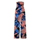 thumbnail image 5 of Pantalones de Pierna Ancha Con Estampado de Bolsillo Suelto Informal de Verano Para Mujer A La Moda Odeerbi ODB-6, 5 of 5