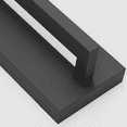 thumbnail image 5 of 35 Inch Long Aluminum Modern LED Outdoor Wall Lights 2900K, Slim Linear Black Exterior Lighting Fixtures Wall Mount IP65 Waterproof Outside Sconce Light for House Garage Front Porch Patio, 5 of 8