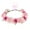 Pink, variant on Rose Flower Leave Crown Headband Rose Wreath Floral Wedding Bridal Headdress Headwear with Adjustable Ribbon Handmade Hair Accessories