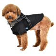 thumbnail image 3 of Aosijia Hooded Dog Coat with Harness Reflective Vest Jacket Winter Warm Dog Clothes for Small Medium Dog Cat Puppy, 3 of 12
