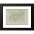 thumbnail image 2 of Józef Simmler 14x11 Black Modern Framed Museum Art Print Titled - Sketch of the Composition 'Martyrdom of St. Brand '(1860-1867), 2 of 5