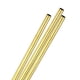 thumbnail image 1 of Tubo redondo de latón Uxcell de 3 piezas de 300 mm, 8 mm ID 9 mm OD, tubería de acero inoxidable sin costura para construcción/mecanizado/manualidades, 1 of 1