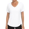 thumbnail image 1 of Charmo Womens Short Sleeve Swim Shirts UPF 50+ Sun Protection Rash Guard Hiking Runing Swimsuit Tops, 1 of 9