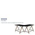 thumbnail image 5 of Flash Furniture Black Glass L-Shape Corner Computer Desk with Pull-Out Keyboard Tray, 5 of 15