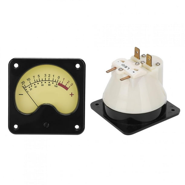 Medidor De VU TR-57-S0346 Portátil, Amplificador De Potencia, Medidor DB Con Retroiluminación, Probador De Nivel De Sonido Para El Hogar Y El Coche