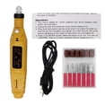 thumbnail image 1 of Mini Electric Grinder Drill Manicure Grinding Rotary Tool Kit Set Polishing Tool - Yellow, 1 of 7