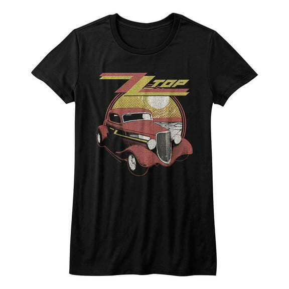 ZZ Top Eliminator Black Junior Women's T-Shirt