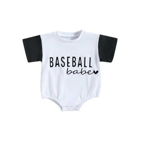

Wassery Baby Boy Romper 3 6 9 12 18 Months Infant Summer Clothes Short Sleeve Letters T-shirts Summer Bodysuit One Piece Jumpsuit for Casual Daily 0-18M