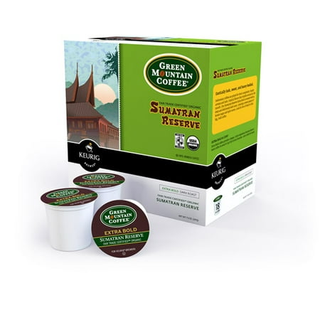 Keurig K-cup Green Mountain Sumatran Res