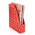 thumbnail image 4 of Mintra Office Plastic Desk Organizer 2pk Magazine File (Red), 4 of 4