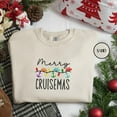 thumbnail image 2 of Merry Cruisemas Embroidered Unisex T-shirt Sweatshirt Hoodie, Merry Cruisemas Shirt, Family Christmas Cruise, Matching Christmas Cruise., 2 of 4
